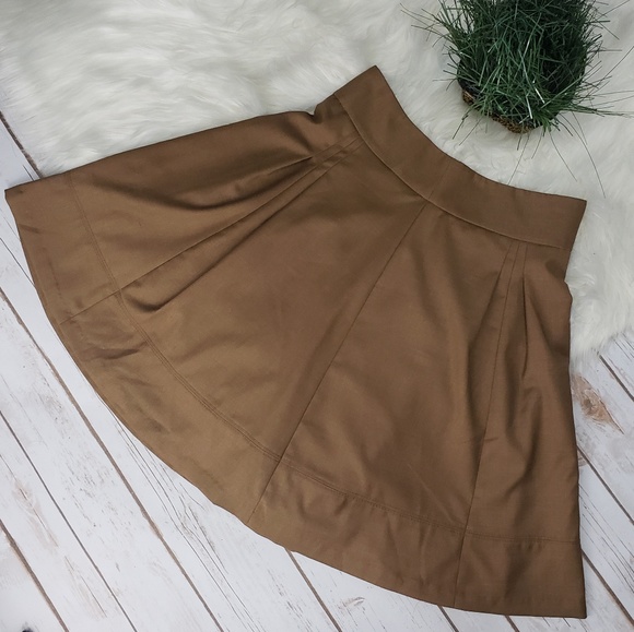 The Limited Dresses & Skirts - The Limited Brown Circle Skirt size XS